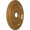 Ekena Millwork Cole PVC Medallion (Canopies up to 6"), 22"OD x 3 1/2"ID x 1"P, Universal Aged Metallic Vintage Gold CMP22CODVG - alternate 5